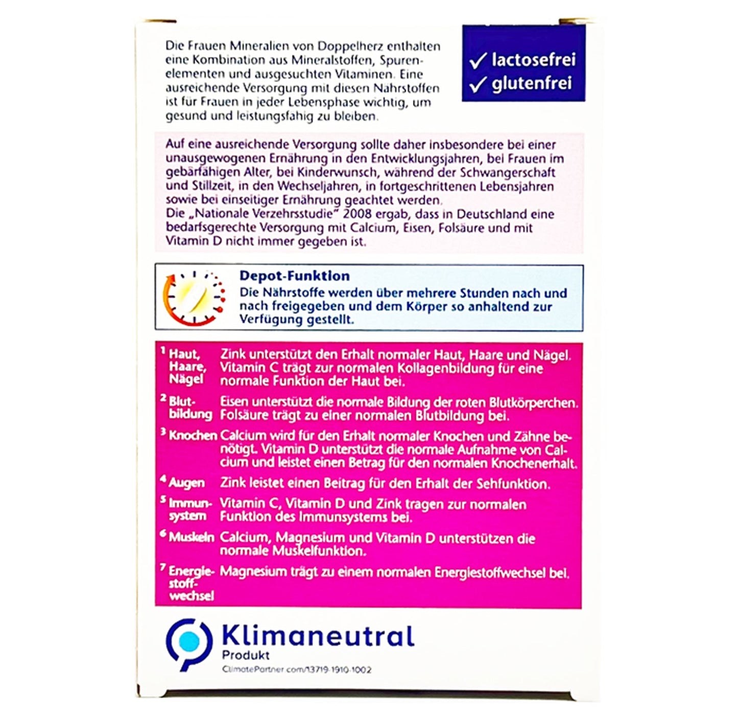 Doppelherz Frauen Mineralien + Kollagen (30 Stk.)